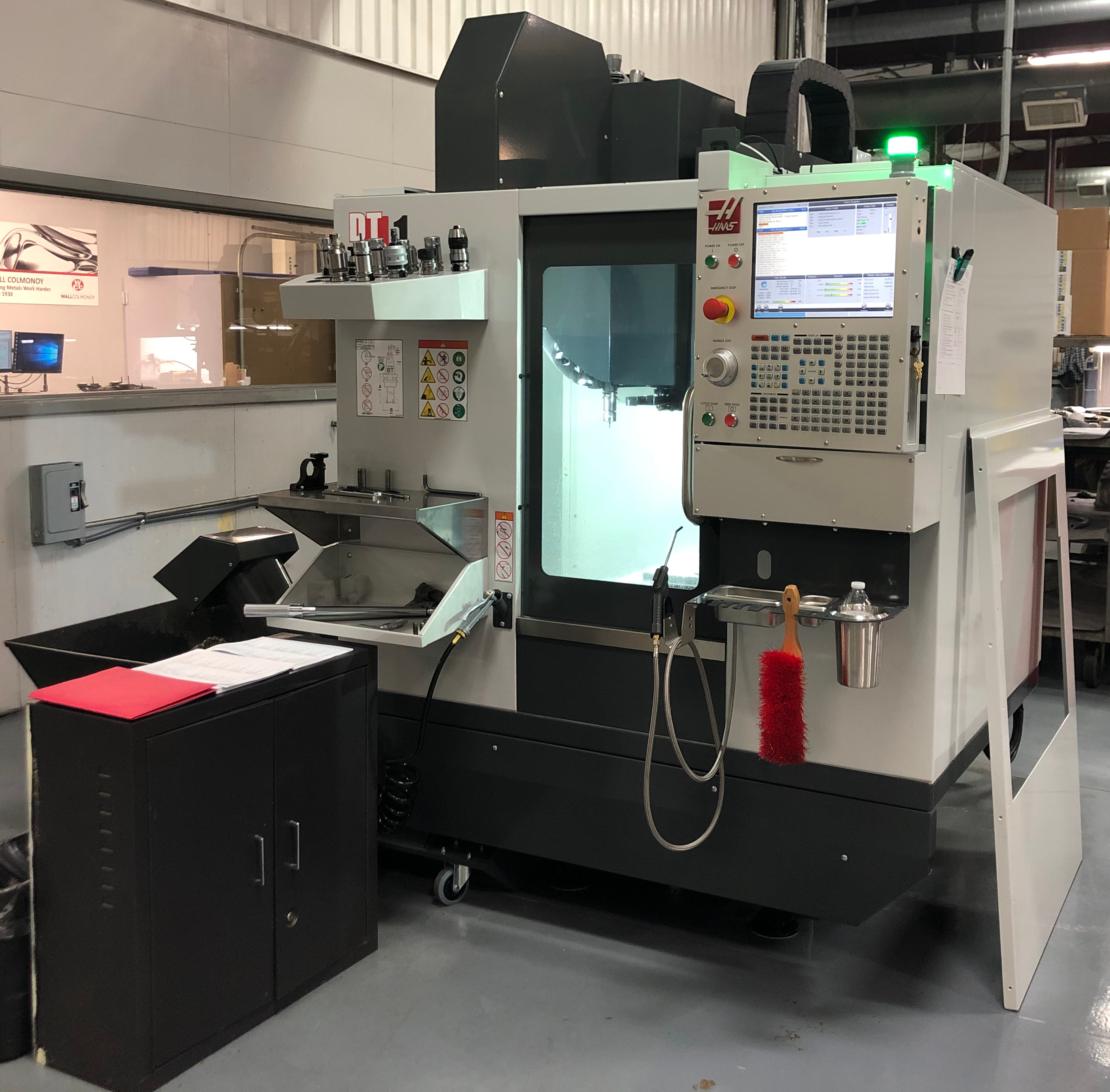 Aerobraze Cincinnati Acquires New Haas DT-1 Vertical Milling Center